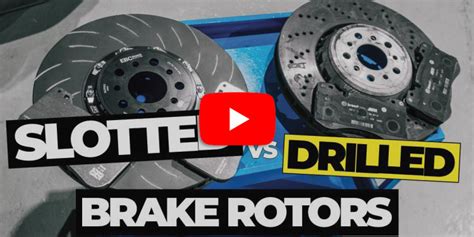 pros and cons of drilled and slotted rotors|Slotted Rotors Vs Drilled Rotors: Performance Differences .